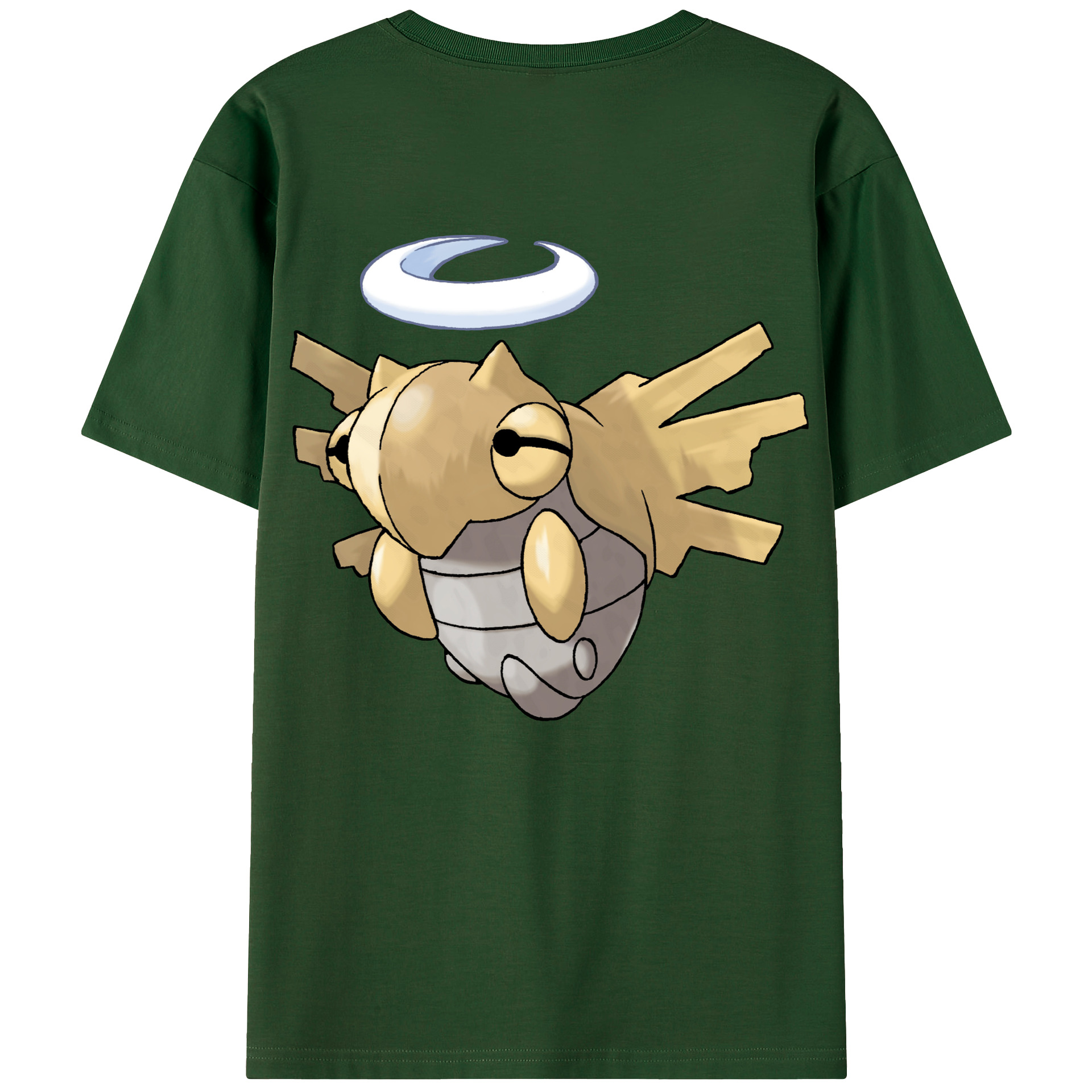 （画像用） ポケットモンスター Pokémon 綿100％半袖Tシャツ（背面プリント）